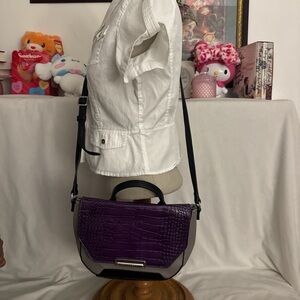 Nine West croc handbag